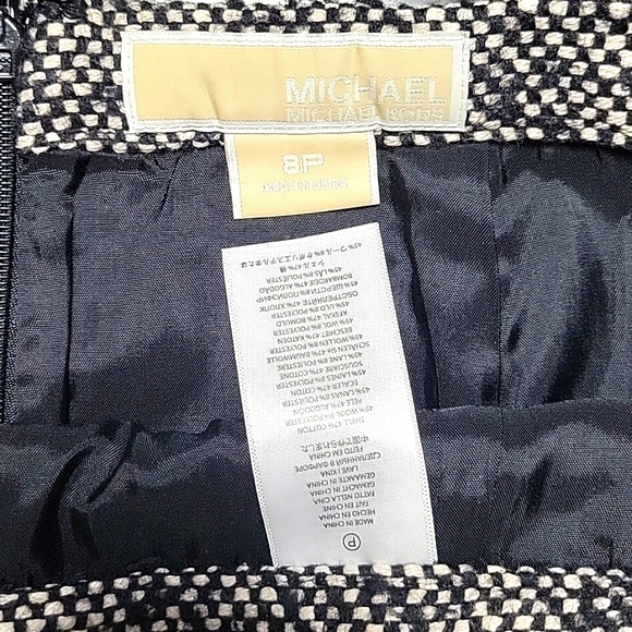 Michael Kors Wool Pencil Skirt Size 8P - Picture 6 of 9